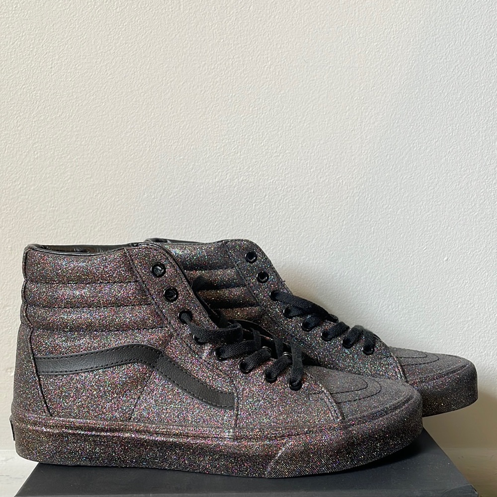 Sk8-Hi Rainbow Glitter Vans